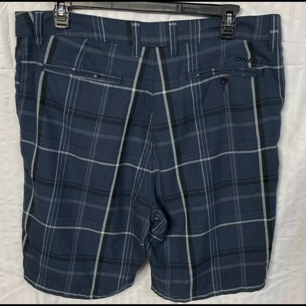 O'neill Blue Plaid Shorts - Picture 3 of 3
